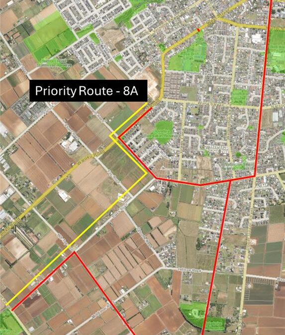 Pukekohe to Puni Reserve – Priority Route 8A